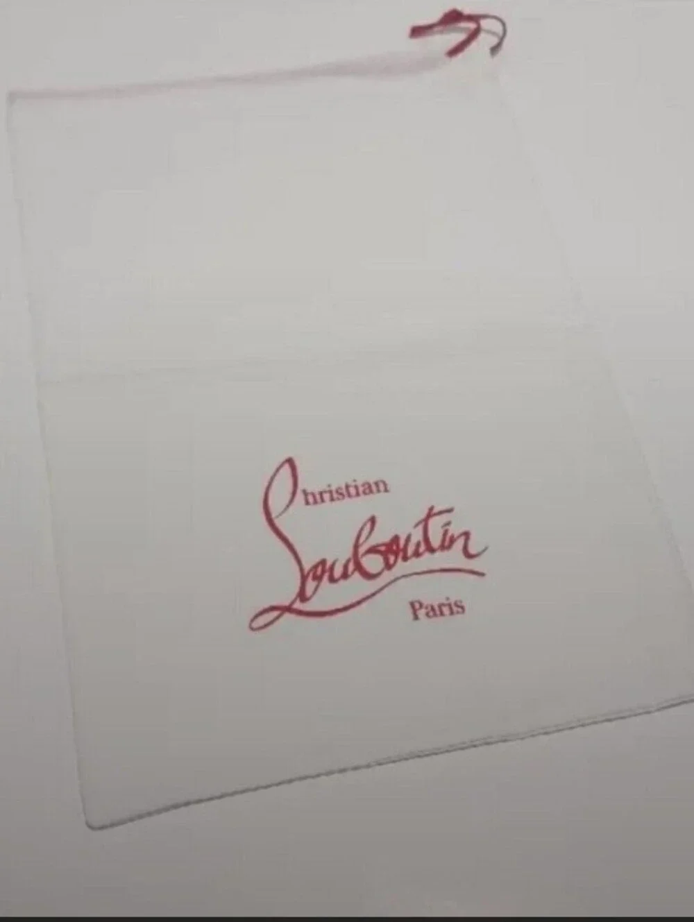 Christian Louboutin matte case rose